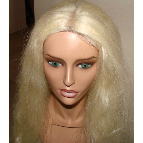 Mayde Beauty Wig Color 613 Light Blonde Straight Style Axis Lace Front Ivy Tpart - Picture 3 of 14